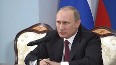 Путин назвал митинги в Киеве погромами с участием боевиков Путин назвал митинги в Киеве погромами с участием боевиков