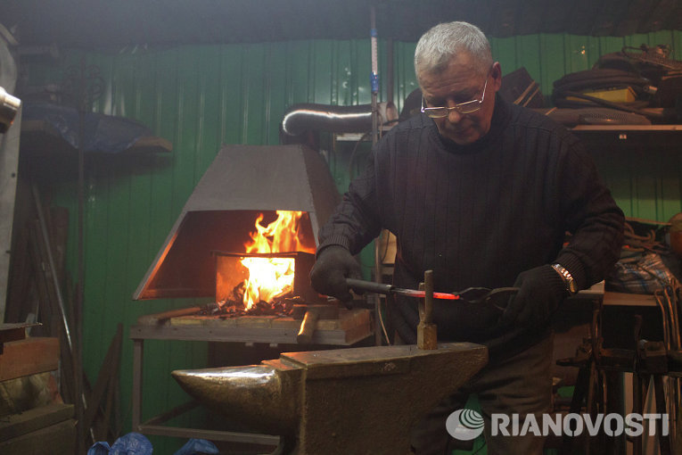 Томский кузнец: подкова в вашем доме лишней не будет Томский кузнец: подкова в вашем доме лишней не будет