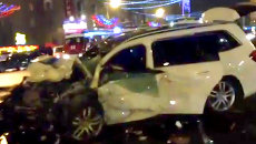 Кадры с места ДТП в Москве, где погиб вице-премьер Дагестана Гаджи Махачев Кадры с места ДТП в Москве, где погиб вице-премьер Дагестана Гаджи Махачев