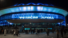 Концертно-спортивный комплекс Фетисов Арена во Владивостоке. Архивное фото Концертно-спортивный комплекс Фетисов Арена во Владивостоке. Архивное фото