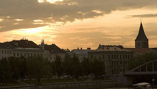 Город Тарту, Эстония. Архивное фото Город Тарту, Эстония. Архивное фото