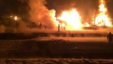 Сход вагонов поезда в Кирове. Архивное фото Сход вагонов поезда в Кирове. Архивное фото