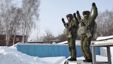 Момент учений новосибирского спецназа Момент учений новосибирского спецназа